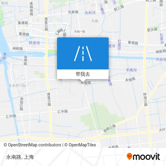 永南路地图