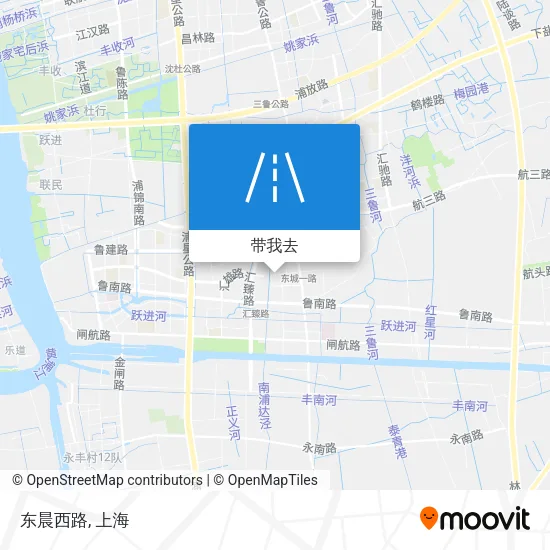 东晨西路地图