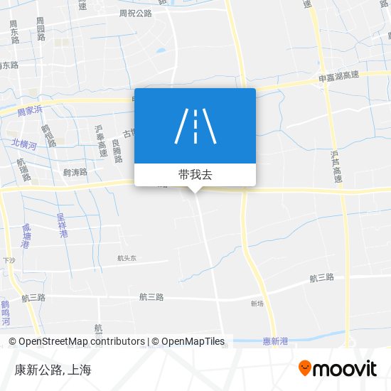 康新公路地图