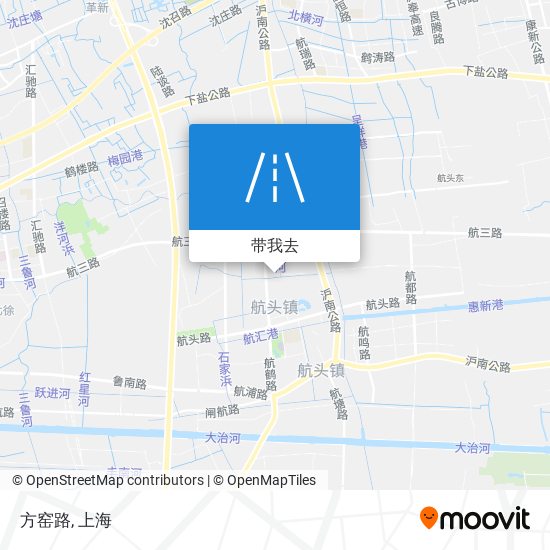 方窑路地图