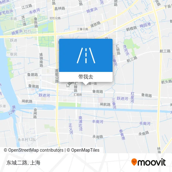 东城二路地图