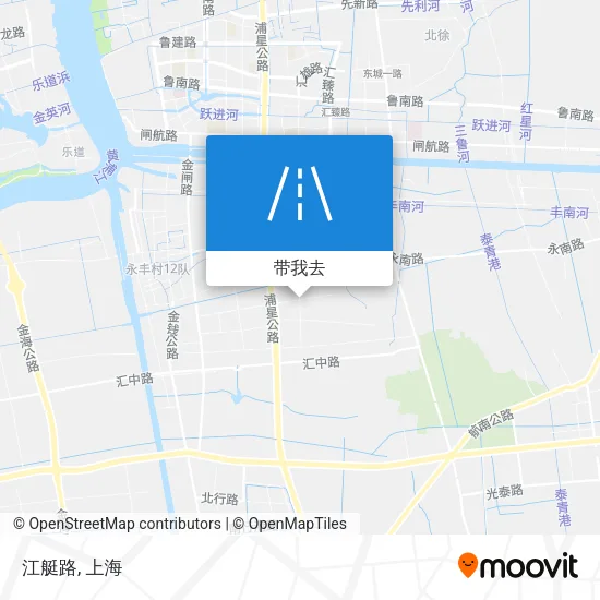 江艇路地图