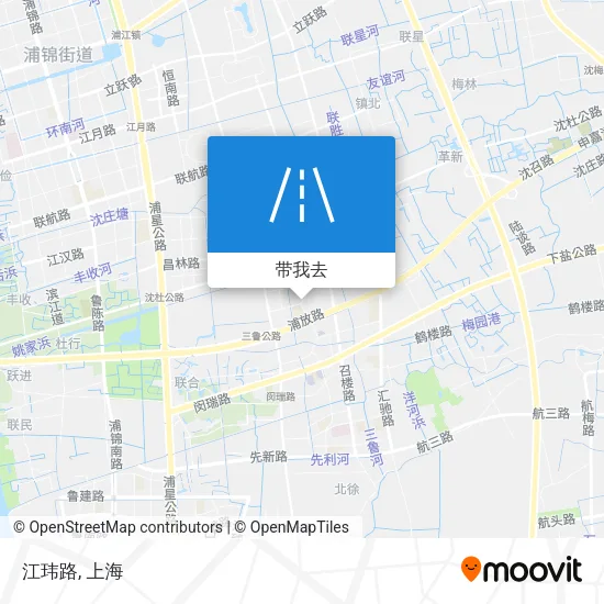 江玮路地图