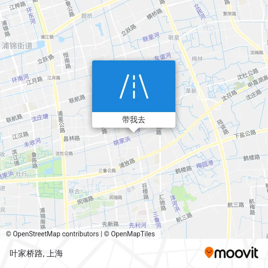 叶家桥路地图