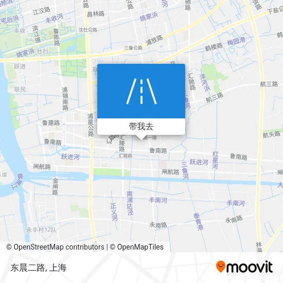 东晨二路地图