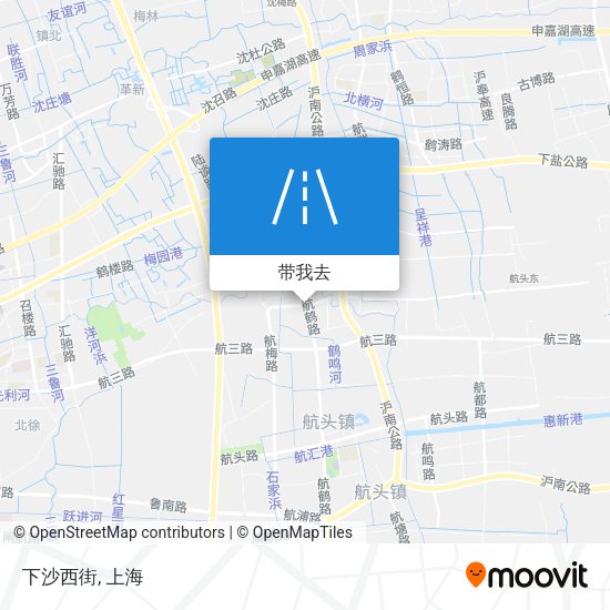 下沙西街地图