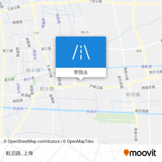 航启路地图