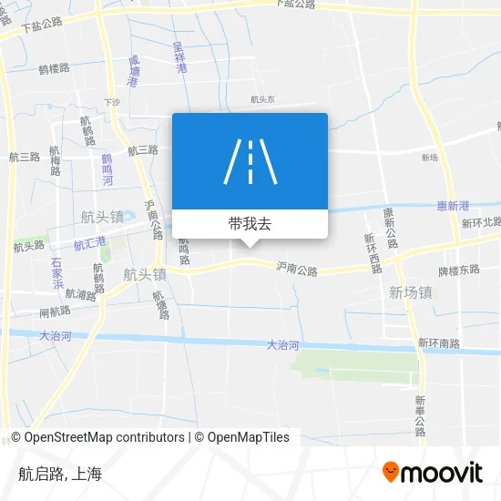 航启路地图