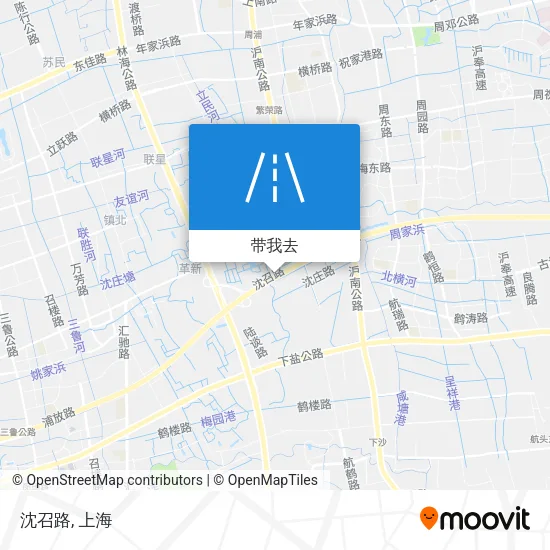 沈召路地图