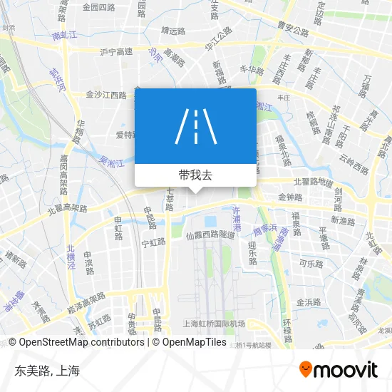 东美路地图