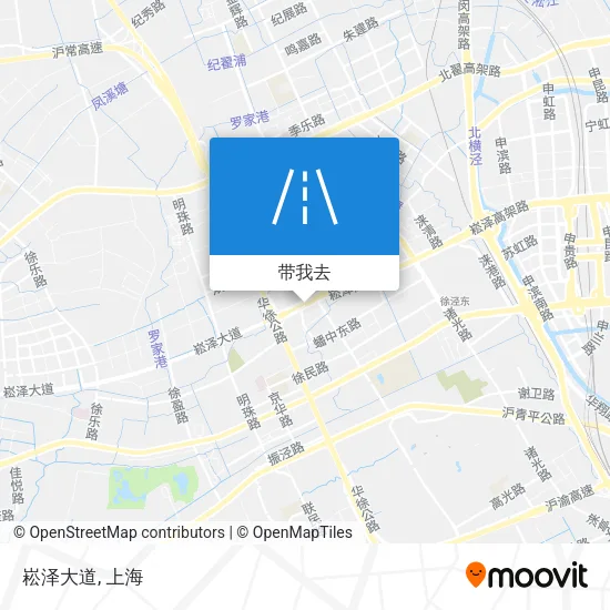 崧泽大道地图