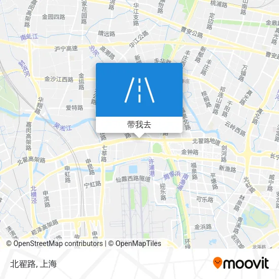 北翟路地图