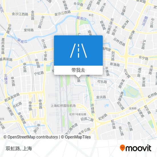 双虹路地图