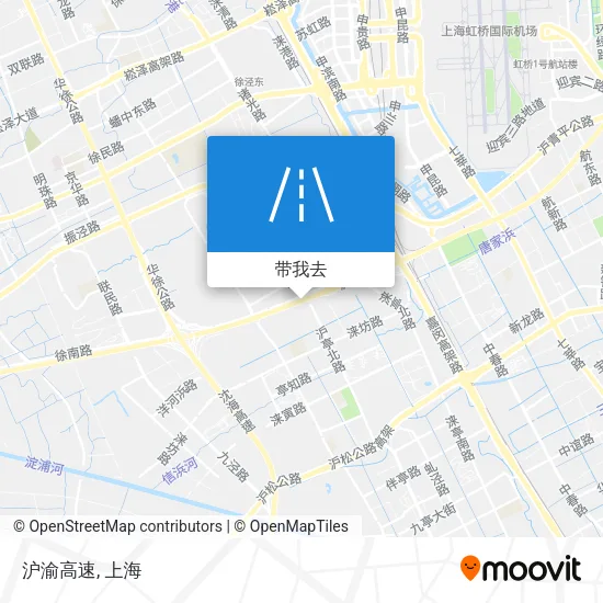 沪渝高速地图