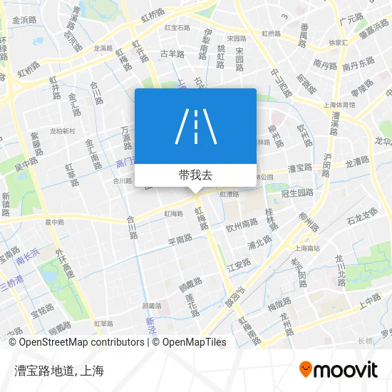 漕宝路地道地图