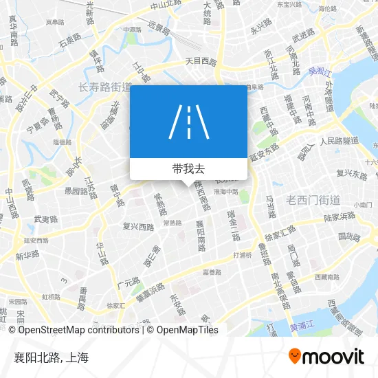 襄阳北路地图
