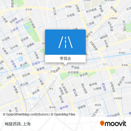 梅陇西路地图