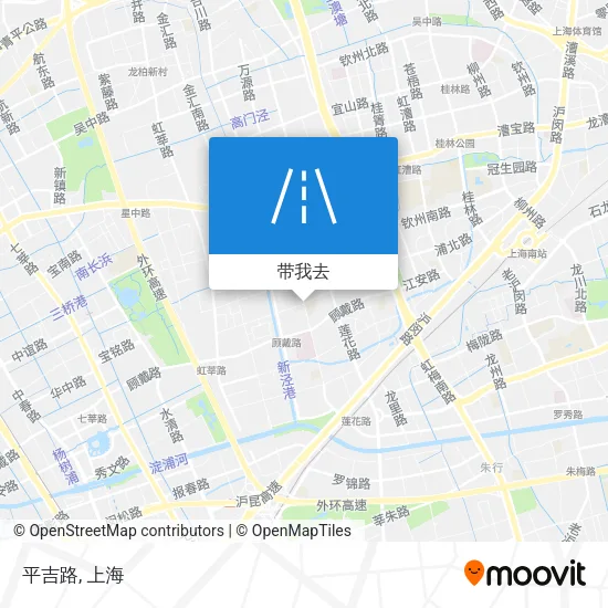 平吉路地图
