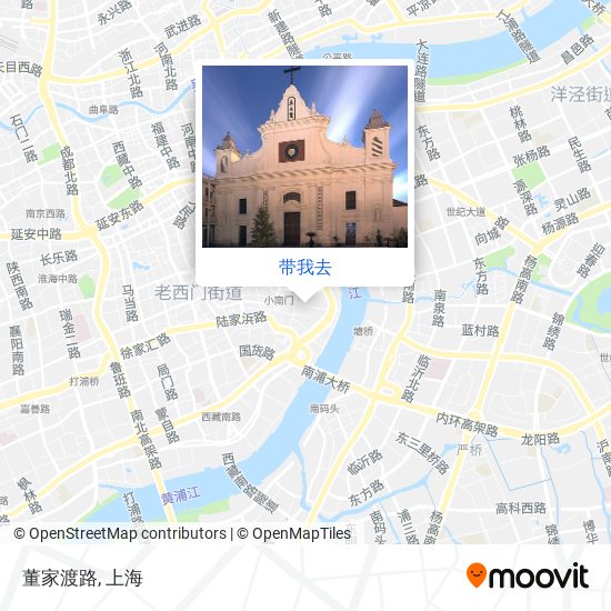 董家渡路地图