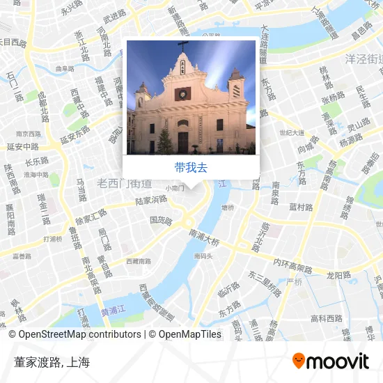董家渡路地图