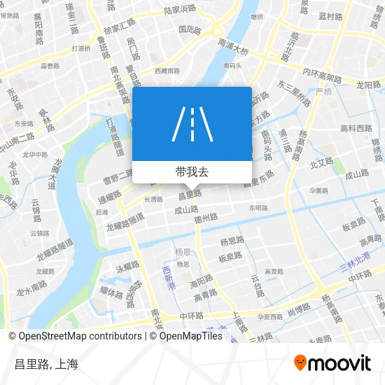 昌里路地图