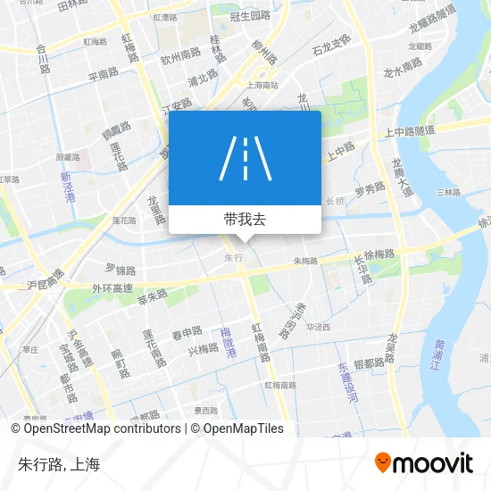 朱行路地图