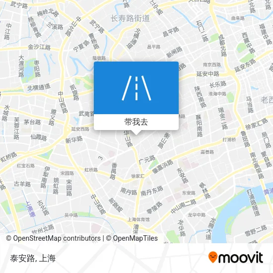 泰安路地图