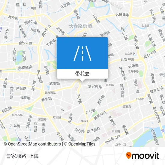 曹家堰路地图