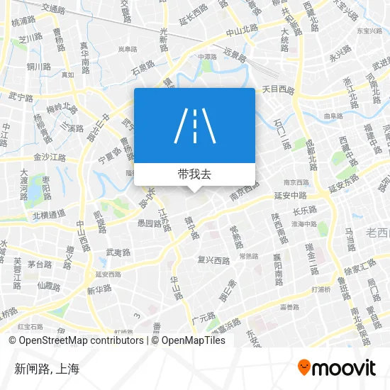 新闸路地图