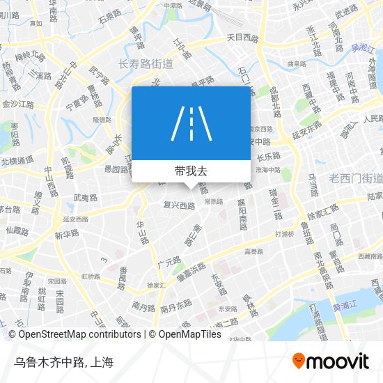 乌鲁木齐中路地图