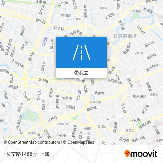 长宁路1488弄地图