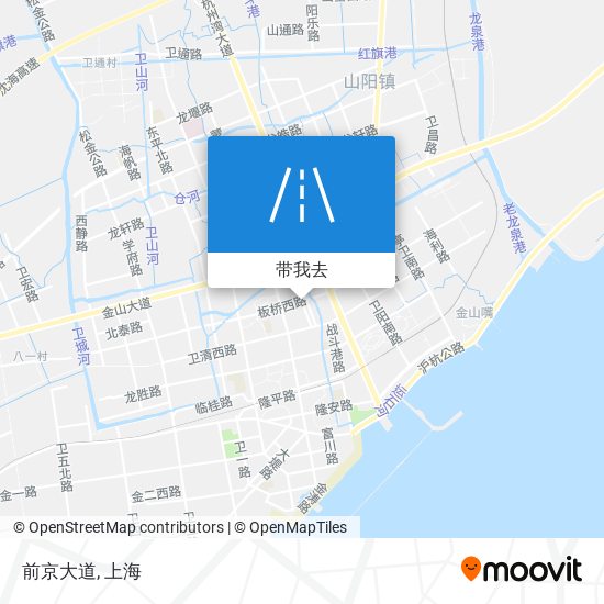 前京大道地图