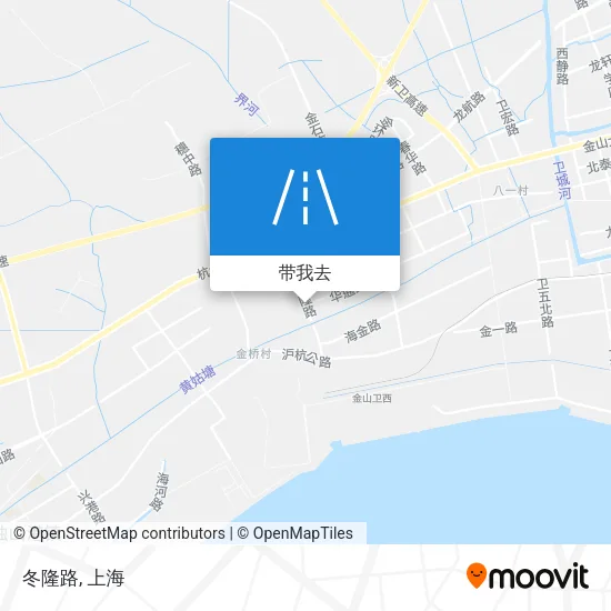 冬隆路地图