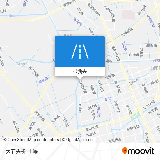 大石头桥地图