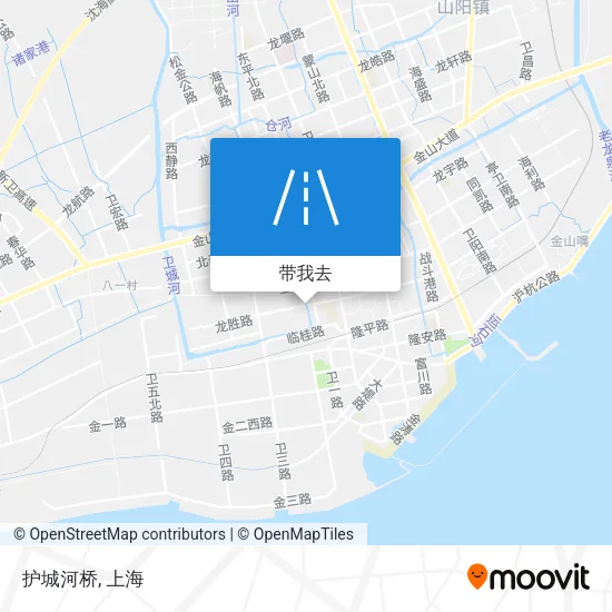 护城河桥地图