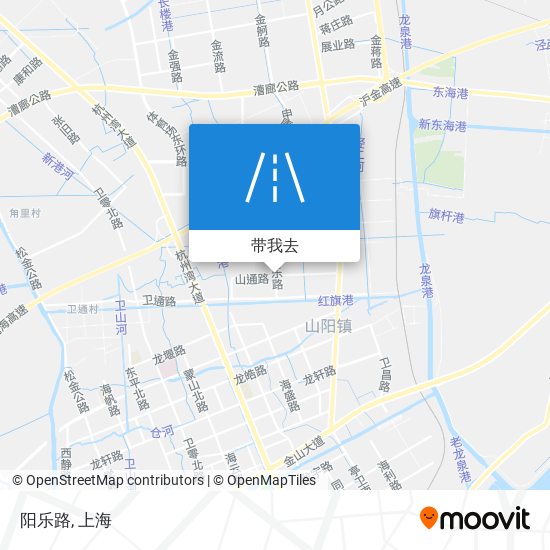 阳乐路地图