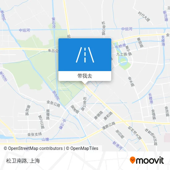 松卫南路地图