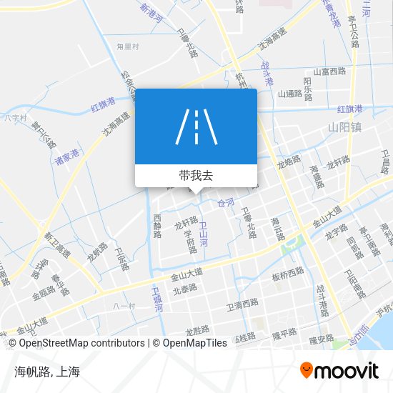 海帆路地图