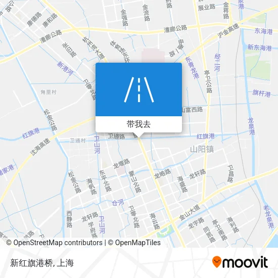 新红旗港桥地图