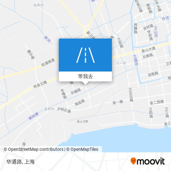 华通路地图