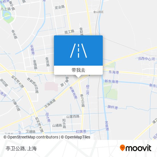 亭卫公路地图