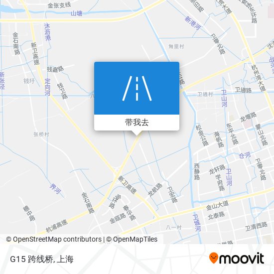 G15 跨线桥地图