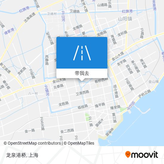 龙泉港桥地图