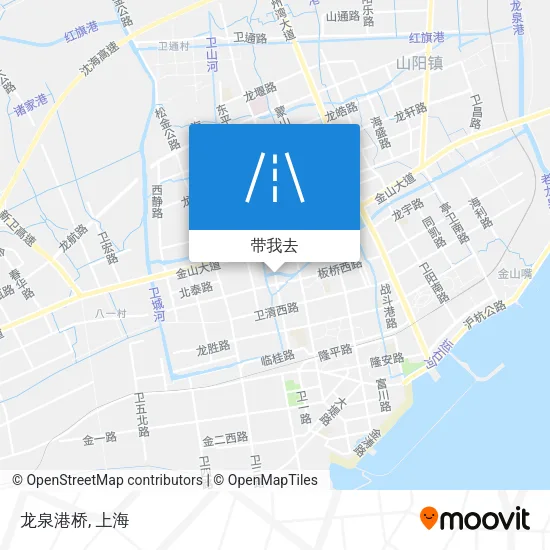 龙泉港桥地图