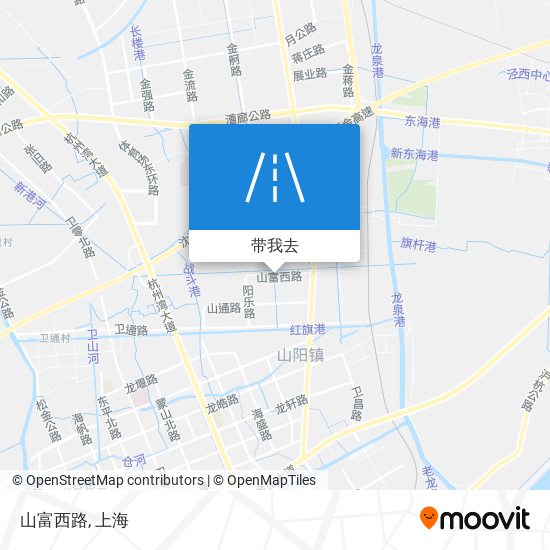 山富西路地图