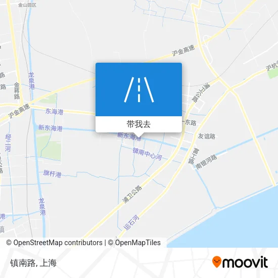 镇南路地图