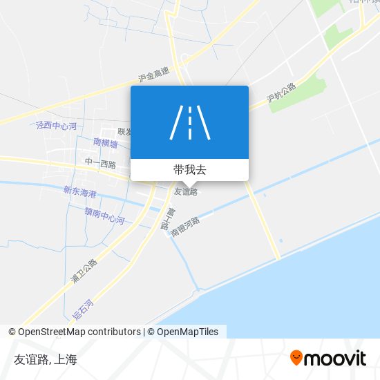 友谊路地图