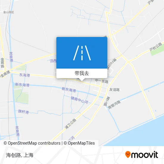 海创路地图