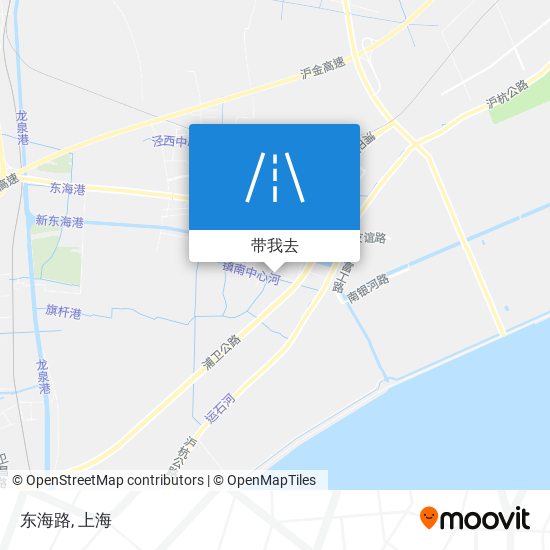 东海路地图