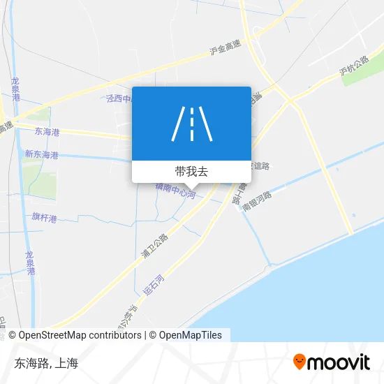 东海路地图
